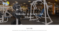 Desktop Screenshot of beachclubfitness.com