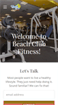 Mobile Screenshot of beachclubfitness.com